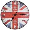 Vintage Wall Clock UK 30 cm - Retro Style Home Decor