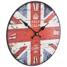 Vintage Wall Clock UK 30 cm - Retro Style Home Decor