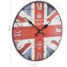 Vintage Wall Clock UK 30 cm - Retro Style Home Decor