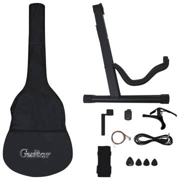 12 Piece Western Guitar Set with Equalizer & Strings - HipoMarket