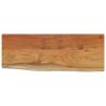 Solid Acacia Live Edge Wall Shelf - 50x20 cm | HipoMarket