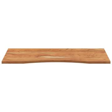 Solid Wood Acacia Desk Top 110x50 cm - Hipomarket UK