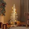  Wooden Christmas Tree for Decoration 90 cm Solid Wood Pine Size 90 cm Quantity in Package 1 Number of Branch Tips Number of LEDs 