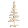 Wooden Christmas Tree - 90 cm Solid Pine Decoration