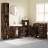 4 Piece Bathroom Furniture Set - Smoked Oak & Engineered Wood