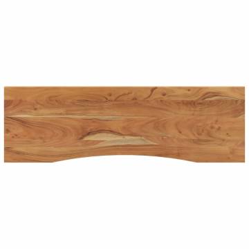 Solid Wood Acacia Desk Top 140x50 cm | Hipomarket UK