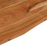 Solid Wood Acacia Desk Top 140x50 cm | Hipomarket UK