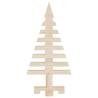 Wooden Christmas Trees for Decoration | 3 pcs Solid Pine