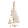 Wooden Christmas Trees for Decoration | 3 pcs Solid Pine