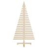 Wooden Christmas Trees for Decoration | 3 pcs Solid Pine