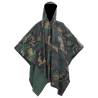 Waterproof Army Rain Poncho for CampingHiking Camouflage Colour camouflage 