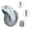 16 pcs Bolt Hole Swivel Casters 100 mm - Smooth & Durable