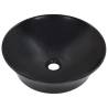 Wash Basin 41x12.5 cm Ceramic Black | Chic Bathroom Accessory