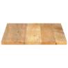 Table Top 80x50 cm - Solid Mango Wood | Rustic Charm - HipoMarket