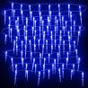 200 LEDs Blue Christmas Icicle Lights - 20m | HipoMarket UK