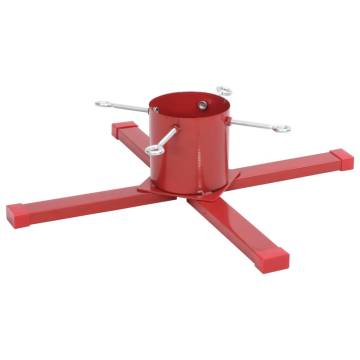 Christmas Tree Stand Red 61x61x15.5 cm - Durable & Stable