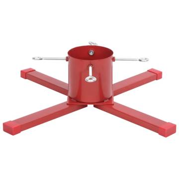 Christmas Tree Stand Red 61x61x15.5 cm - Durable & Stable