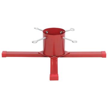 Christmas Tree Stand Red 61x61x15.5 cm - Durable & Stable