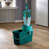 Leifheit Floor Mop Set Clean Twist M Green 52050 - Easy Cleaning