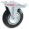 8 Pcs Swivel Casters 200 mm with Double Brakes - Hipomarket