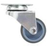 8 pcs Twin-wheel Swivel Casters 50 mm - Durable & Smooth Rolling