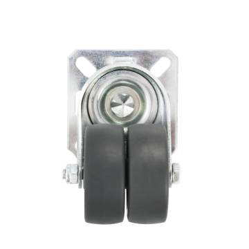 8 pcs Twin-wheel Swivel Casters 50 mm - Durable & Smooth Rolling