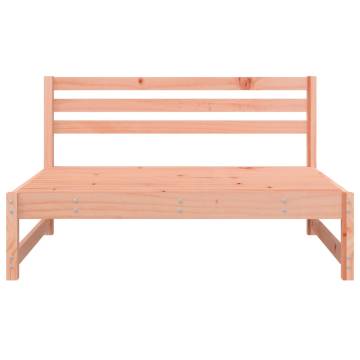 Garden Middle Sofa 120x80 cm - Solid Douglas Wood