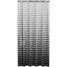 Sealskin Speckles Shower Curtain 180 cm Black - Stylish & Functional