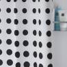 Sealskin Speckles Shower Curtain 180 cm Black - Stylish & Functional