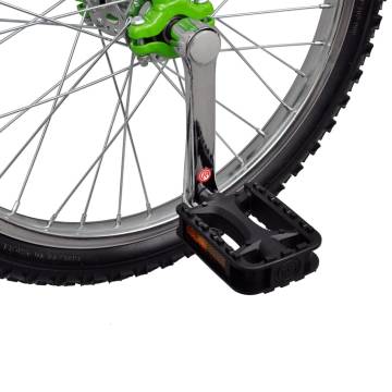 Green Adjustable Unicycle 20 Inch | Fun & Skills Development