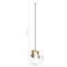 Industrial Hanging Lamp 25W - Elegant White Round Design