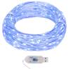  LED Micro Fairy String Lights 40m 400 LED Blue 8 Function Colour blue Size 40 m Quantity in Package 1 Number of LEDs 