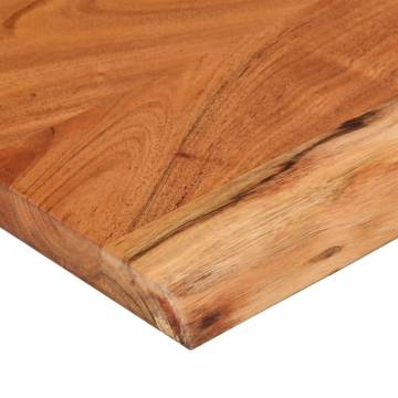 Wall Shelf 70x20x2.5 cm - Solid Acacia Live Edge