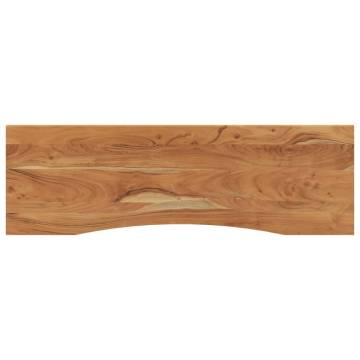 Rectangular Solid Wood Acacia Desk Top - 160x50 cm