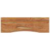 Rectangular Solid Wood Acacia Desk Top - 160x50 cm