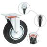 8 pcs Swivel Casters 200 mm - Smooth & Durable Mobility