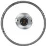 Industrial Hanging Lamp 25W Black Round E27 - Hipomarket UK