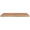 Rectangular Wall Shelf - Solid Acacia Wood Live Edge | HipoMarket