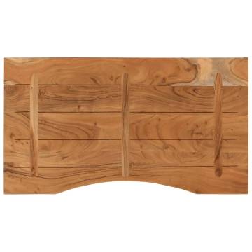 Rectangular Solid Wood Acacia Desk Top - 100x50 cm