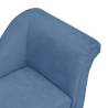 Dog Sofa with Pillow Blue - Plush Comfort for Pets | Hipomarket