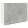 Hanging Cabinet Concrete Grey | 80x31x60 cm | Hipomarket