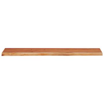 Wall Shelf 60x20x2.5 cm - Solid Acacia Wood Live Edge