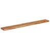 Live Edge Acacia Wall Shelf 160x20x2.5 cm | Hipomarket