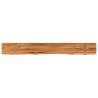 Live Edge Acacia Wall Shelf 160x20x2.5 cm | Hipomarket