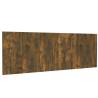 Wall Headboard Smoked Oak 240x1.5x80 cm | Chic Design