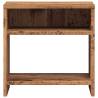 Old Wood Bedside Cabinet - 40x30x40 cm | Hipomarket UK