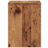 Old Wood Bedside Cabinet - 40x30x40 cm | Hipomarket UK