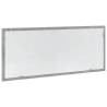 LED Bathroom Mirror in Concrete Grey - 100x8.5x37 cm