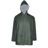 Waterproof Heavy-duty 2-piece Rain Suit with Hood - Green XL