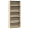  Book Cabinet Sonoma Oak 80x30x189 cm Engineered Wood Colour sonoma oak Quantity in Package 1 Height 189 cm Width 80 cm 